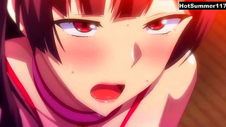 Luscious Anime Vixens Seduce Brave Warriors in Spicy RPG Encounter