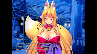 Fox Girl Dominates Her Lover in Wild Hentai Encounter Under Moonlight