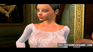Sultry 3D Beauties Ignite Wild Lesbian Threesome Fantasy