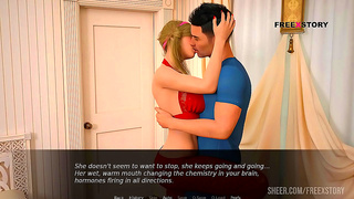 Lola Teases John with Seductive Touch in Steamy Bedroom Moment