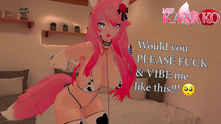 Catgirl Enchanted by Lustful Bonds in Steamy New Years Eve Tryst