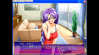 Voluptuous Eroge Babe Impales Herself on Thick Dick for Milky Orgasm