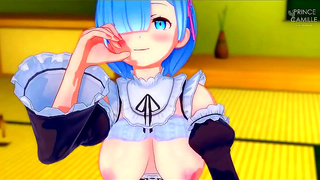 Re:Zero Romance - Rems Gentle Hands Bring Ecstasy to Life