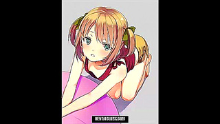 Seductive Anime Girls Entice Hearts in Steamy Ecchi Fantasy Encounter