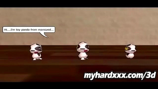 Foxy Blonde Beauty Seduces Hunk in Hot 3D Hentai Tryst