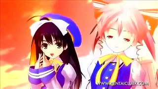 Gamer Seduced by Alluring Anime Girl in Electric VR Fantasy Tryst