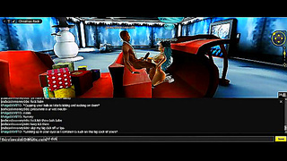 Paige Teases Lonely Gamer with Steamy Blowjob in Virtual IMVU Adventure