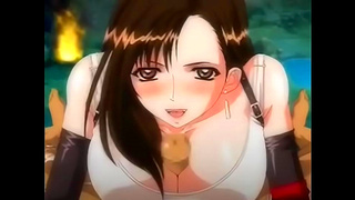 Tifas Sensual Blowjob Dream Unfolds in Final Fantasy VII Erotic Adventure