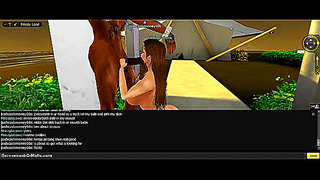 Leyla Tempts the Hero with Steamy Blowjob in Action-Packed 3D Fantasy Adventure