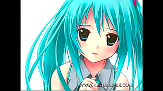 Hatsune Miku Tempts with Seductive Moves in Sultry Animated Encounter