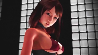 Lush Hentai Beauty Teases with Seductive Moves in Fiery MMD 3D Fantasy