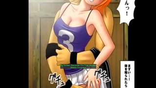 Nami Tempts Pirate Crew in Hot Animated Hentai Escapade