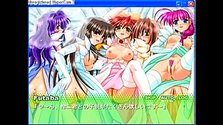 Harem Goddesses Seduce You in Sultry Anime Pleasure Spiral