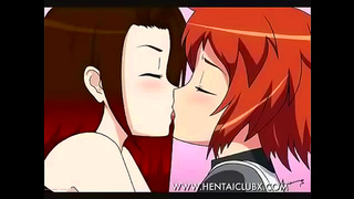 Seductive Anime Beauties Ignite Steamy Yuri Romance Fantasy