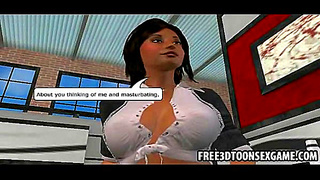 Teen Charms Two Lovers in Steamy 3D Hentai Tryst Under Moonlight