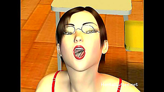 Curvy Goddess Claims His Load in Steamy Cartoon Lust Fest