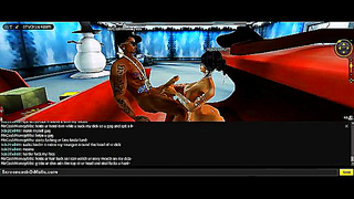 Anime Babe Gets Wild Rides in Hot IMVU Fantasy Encounter