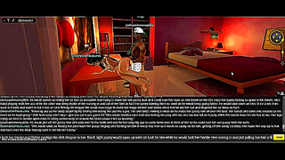 IMVU Lovers Entwined in Fiery 3D Hentai Dual Pleasure Fantasies