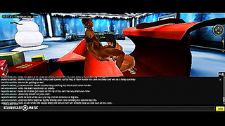 Lanas Hot Holiday Fantasy: Spicy 3D Gamer Lust Unleashed