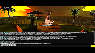 Darlys Tropical Temptation: A Sinful Beach Awakening in 3D