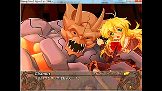 Busty Game Vixen Lures Hero Into Steamy Hentai Quest Romance