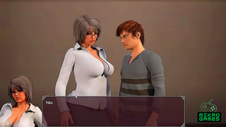 Tillman Seduces Voluptuous Animated MILF Neighbors in Hot Hentai Encounter