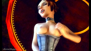 Elizabeth Yields to Temptation with Comstock in Hot Bioshock Tryst