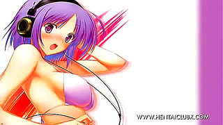 Ecchi Beats Drop as Anime Girls Dance Naked to Hard Dubstep Bass