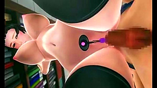 Aois Tempting Bookstore Tryst – Hot 3D Hentai Fantasy Ignites