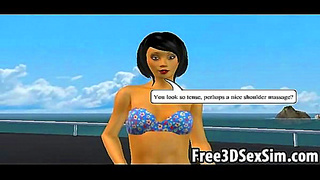 Foxy Cartoon Vixen Tempts Mate in Steamy Boat Adventure