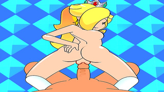 Sensual Daisy Samus Romance Unfolds with Rosalina in Steamy Hentai Tryst