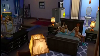 Sultry Sim Twins Heat Up Animated Nights in Fiery Hentai Tryst