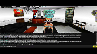 IMVU Beauties Ignite Wild Three-Way Desire in Steaming 3D Hentai Action