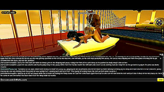 Stunning Anime Babe Enjoys Wild Double Penetration in IMVU Fantasies