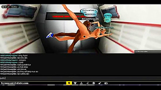 Anime Girl Embraces Wild 3D IMVU Ride in Sultry Hentai Fantasy