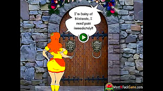 Tits Out at Nintendos Horny Christmas Threesome Extravaganza