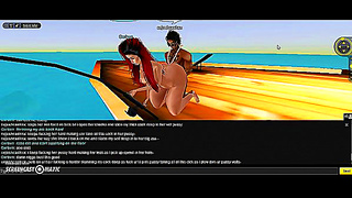 Busty 3D Babe Tempts Lover in Steamy IMVU Anime Adventure