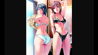 Busty Rezi Seduces with Sultry Strip Tease in Steaming Hot Hentai Fantasy