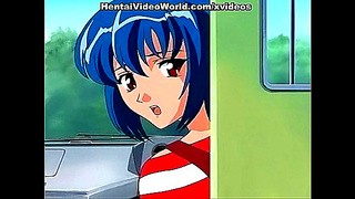 Redheaded Beauty Pleasured Ruthlessly From Behind in Hot Hentai Action