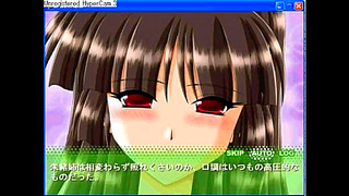 Cute Anime Babe Rides Hard in Hot Eroge-Inspired Fantasy Scene