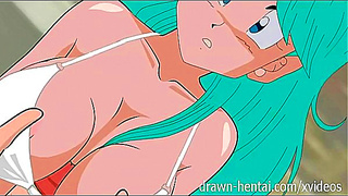 Bulmas Hot threesome fantasy unfolds in Dragon Ball Z Hentai Adventure – Spicy animated