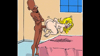 Voluptuous Hentai Beauty Impaled by Massive Dick in Steamy Creampie Action