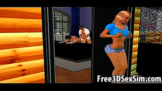 Three Busty Cartoon Queens Heat Up Paradise Island Threesome Fantasy