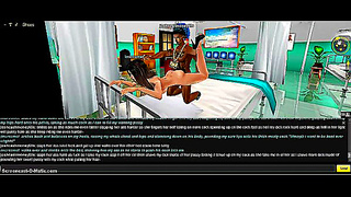 Goddess Gets Dominated by Mortal Gamer in Fiery Clinic Tryst