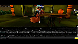 Sultry 3D Anime Vixen Seduces Lonely Gamer on Moonlit Tokyo Beach