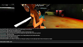 Lia Takes Huge Cartoon Dick in Hot IMVU Sex Adventure