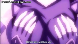 Haruka Seduces Comrade Under Moonlit Skies in Sensual Ninja Rendezvous