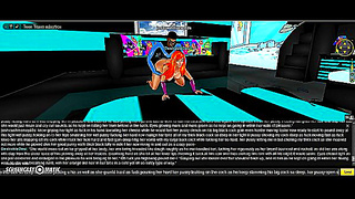 Starfire Sparks Steamy Clash with Nightwing in Lush 3D Hentai Showdown