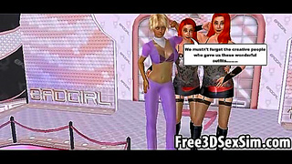 Lesbian Flames Burn Bright in Steaming Animated Tryst