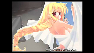 Cute Anime Girls Heat Up Screen With Sultry Ecchi Scenes Teasing Nudity